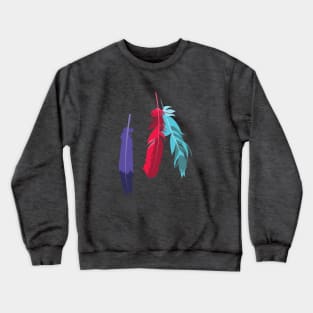 Indie feathers Crewneck Sweatshirt